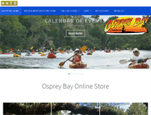 Tablet Screenshot of ospreybayoutdoors.com